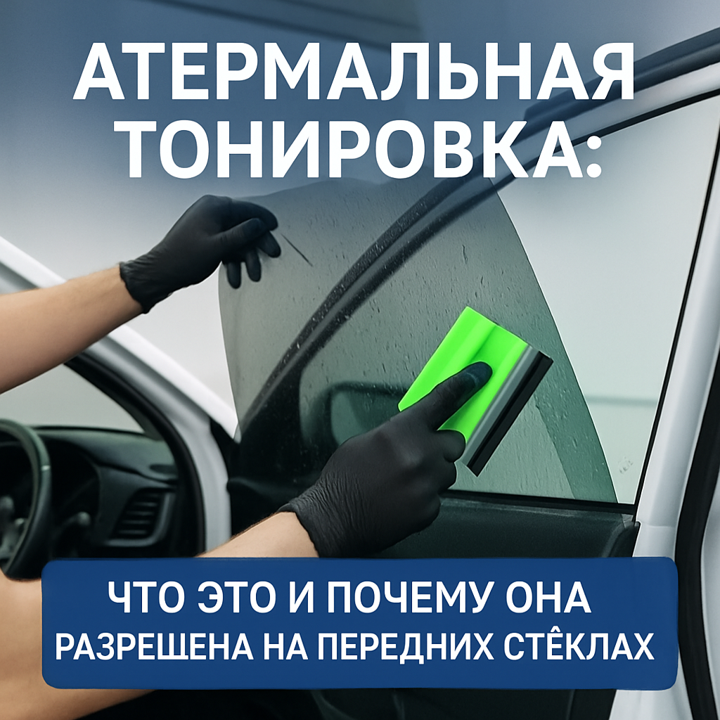 Атермальная тонировка: что это и почему она разрешена на передних стёклах | Оклейка и тонировка автомобилей в СПб